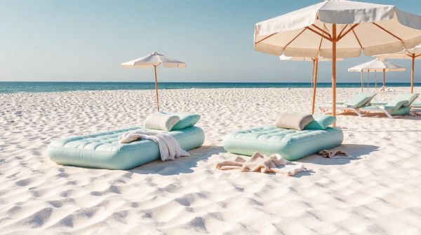 Top matelas de plage gonflables pour un confort inégalé